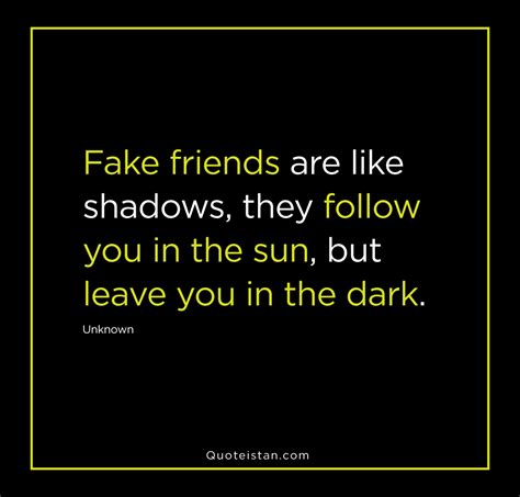 fake friends are like shadows meaning in hindi
